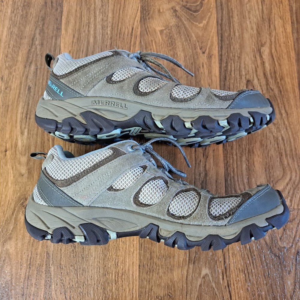 Merrell Hilltop Trail Shoes Hiking Sneakers Shoes Lace-Up Outdoor Size 9.5 - Picture 4 of 12